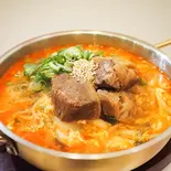 カルビ麺(2辛)（韓韓麺 竹ノ塚店）