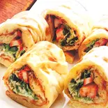 Nan roll ナン ロール(Chicken roll)（カレーハウス キタノ）