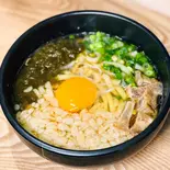 月見うどん(たこ焼 元祖どないや 銀座店)
