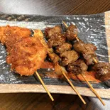 鳥の揚げ串4点セット（康康屋台）