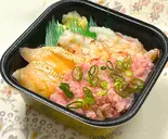 赤えびとろとろ丼(海鮮茶漬け&海鮮丼940円~ 尼の丼丸 西長洲店)