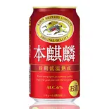 【アルコール】キリン本麒麟 350ml KIRIN Honkirin（名代 かすうどん なが田 天王寺店）