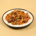 豚肉とクミン辛口炒め（四川料理 酔盧）