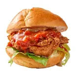 サルサチキンフィレバーガー（ペリペリチキン＆チキンバーガー ファイヤーチキン 菊川店 Fire Chicken）