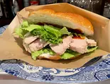 ベーグルサンド/自家製ローストポーク（マロニエ）