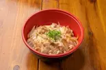 豚ねぎ塩丼（かけはし）