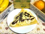 チョコバナナカスタード L（クレープ＆バナナジュース アンクープル アングレカム）