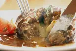 チーズinデミグラスソースのハンバーグcafe弁(ごはん付き)（本山 de cafe HARUJI）