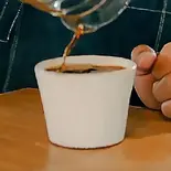 ホットコーヒー(自家焙煎ハンドドリップ)（Cafe POLEPOLE）