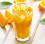 100%温州みかんジュース / 100% Unnsyu Mikan Juice(CHILLAXY CAFE)