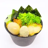 特製 鶏めし 九条ネギ塩だれ 鶏そばスープ付（鶏そば かぐら屋 上野御徒町店）