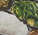 ニラ玉子弁当（本格中華料理 東盛軒）