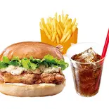 【セット】タルタルチキンバーガー Tartar Chicken Burger Set（ゼッテリア ZETTERIA 福岡新天町店）