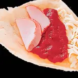 ピザクレープ（クレープハウスTUKURU 一ツ橋店）