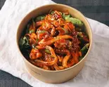ゴゴノ辛・イカプルコギ丼 Spicy Squid Bulgogi Rice Bowl 오삼불고기덮밥(GOGONOEATS)