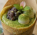 知覧抹茶&白玉&十勝あずき&米粉カスタード(はなあふ)