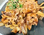 西成ホルモン焼きうどん（元祖西成ホルモン天婦羅48）