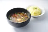 【レビューを書いて:ブロッコリーサービス】  温玉納豆キーマスープカレー Natto keema ＆  egg Soup Curry（SoupCurry Beyond Age 南19条店 (スープカレー専門店 ビヨンドエイジ 南店) 自慢のスープは8種類から選べます）