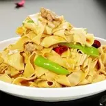 青椒干豆腐【ピーマンと干し豆腐 の炒め】(みかね中華食堂)