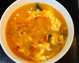 サンラー刀削麺(手作り餃子 西遊記 マーラータン)
