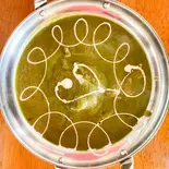 ポークほうれん草カレー Pork Sag Curry(インドネパール料理マハデブ 若葉通店)