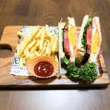 クラブハウスサンド（KAITAN CAFE）