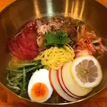 甘酢かけ冷麺（郷香源）