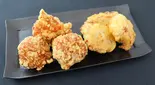 大分あいもりセット(元祖にんにく入り3個+とり天3個)（中津からあげ吉吾(駒込店)）