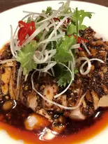 口水鸡〜激辛 西安式ヨダレ鶏の唐辛子和え〜（西安刀削麺酒楼 本郷店）