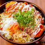 韓辛味噌マヨかつ丼（かつ丼 吉兵衛 なんば道具屋筋店）