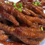 红烧虎皮凤爪(鶏足の醬油煮)（辛苑 上野店）