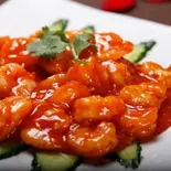 大海老のチリソース(中華料理錦楽軒)