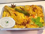 チキンビリヤニ Chicken Biryani（トルコのケバブ(インディアンパレス)Turkish Kebab (Indian Palace)）