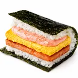 明太マヨ(濃厚)「Spicy fish eggs Mayonnaise」（ポーたま 博多マルイ店 【沖縄発ポーク卵おにぎり専門店】）