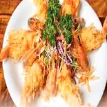 TÔM CHIÊN エビ揚げ（ベトナム料理BIEN XANH QUAN）