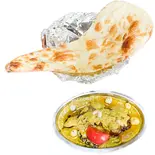 チキンレッグレザラナンセット (Chicken Leg Rezala Nan Set)（インドレストラン＆バー ディヤ）