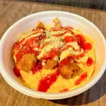エビフライオムライス（おきらく食堂 竹橋店）