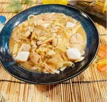 あんかけシーフードきしめん(おばんざいときしめん鯱)