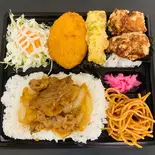 満腹生姜焼き弁当(日本亭赤羽桐ヶ丘店)