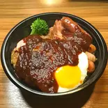 肉爆弾DON Meat bomb rice bowl（DON！DON！丼！）
