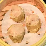 エビ焼売(鶏白湯ラーメン らくらく亭)