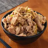 にんにく醤油豚丼 肉大盛 (お肉400g)（オーシャンダイニング池袋店）