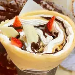 【人気1位】苺チョコバナナカスタード生クリーム（クレープショップシフォン）