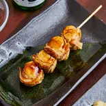 築地のほたて串1本（築地DINING金のうなぎ 中村橋店）