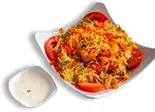 エビビリヤニ Shrimp Biryani(インド産高級Basmati Rice使用)（インド料理 ケバブ ＆ ビリヤニ ハウス Indian Restaurant Kebab ＆ Biryani house）