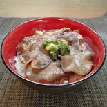 牛タン丼（圧倒的背徳感！すたみなRUSH！保谷町店）