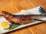 大トロイワシの塩焼き（ニューロバタ カタナ食堂 天神西通り店）