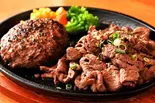コンボメニュー【馬肉ハンバーグ&焼肉弁当】(馬肉特急【ウマキチ】都立家政店)