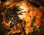 豚キムチ炒飯（居酒屋亀屋 博多店）