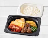 若鶏のグリル トマトソース＆ヒレコロステーキ弁当（ジョナサン 板橋大山店）